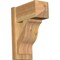 Ekena Millwork Funston Craftsman Rough Sawn Outlooker, Western Red Cedar, 8"W x 16"D x 20"H OUT08X16X20FST04RWR - alternate 1
